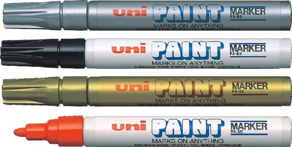UNİ BOYAMA MARKÖRÜ PAINT PX-20 2.2-2.8 TURUNCU