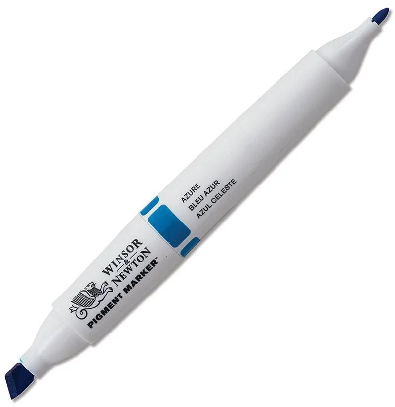 W&amp;N PIGMENT MARKER AZURE 054 WN-0202054