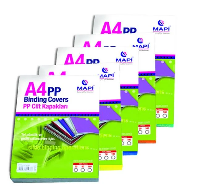 MAPİ CİLT KAPAĞI PP A4 550 MİC. LACİVERT 50Lİ 2042702