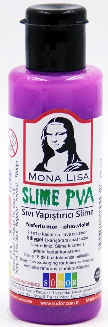 SÜDOR SLIME 70 ML FOSFORLU MOR SL01-16