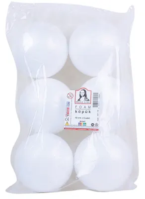 SÜDOR KÖPÜK 10 CM 6 AD POŞET KP-10