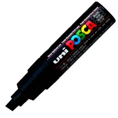 UNİ POSTER MARKÖRÜ POSCA PC-8K 8.0 SİYAH