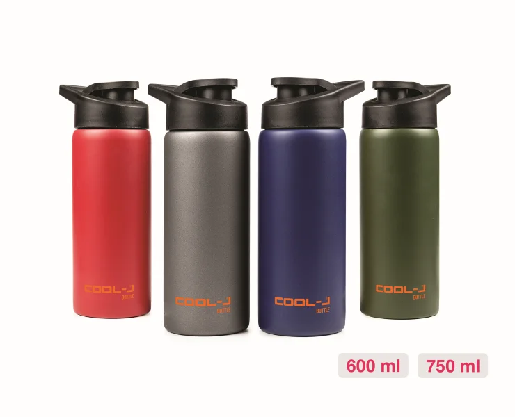 GIPTA MATARA 600 ML STEEL 304 PASLANMAZ ÇELİK SPORCU 12 Lİ K759000