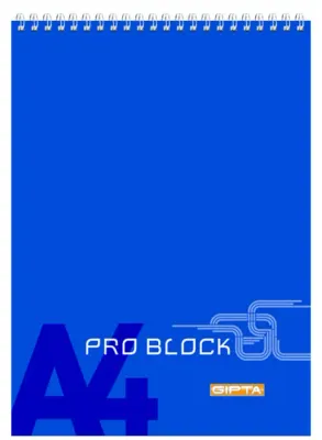 GIPTA BLOKNOT PROBLOK A5 SPİRALLİ KARTON KAPAK 40 YP. ÇİZGİLİ 1400