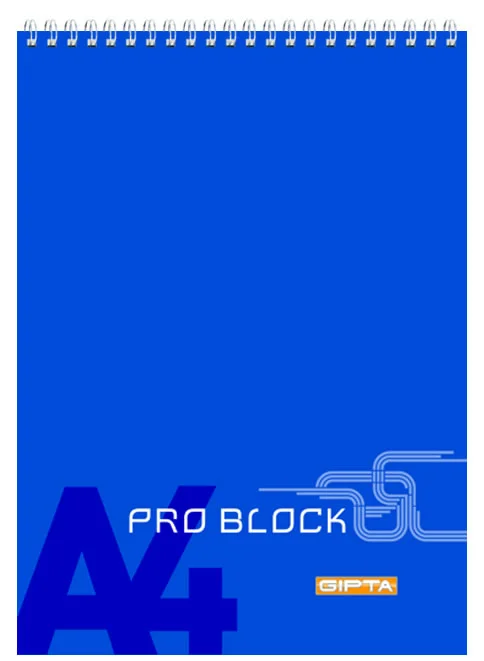 GIPTA BLOKNOT PROBLOK A5 SPİRALLİ KARTON KAPAK 40 YP. ÇİZGİLİ 1400