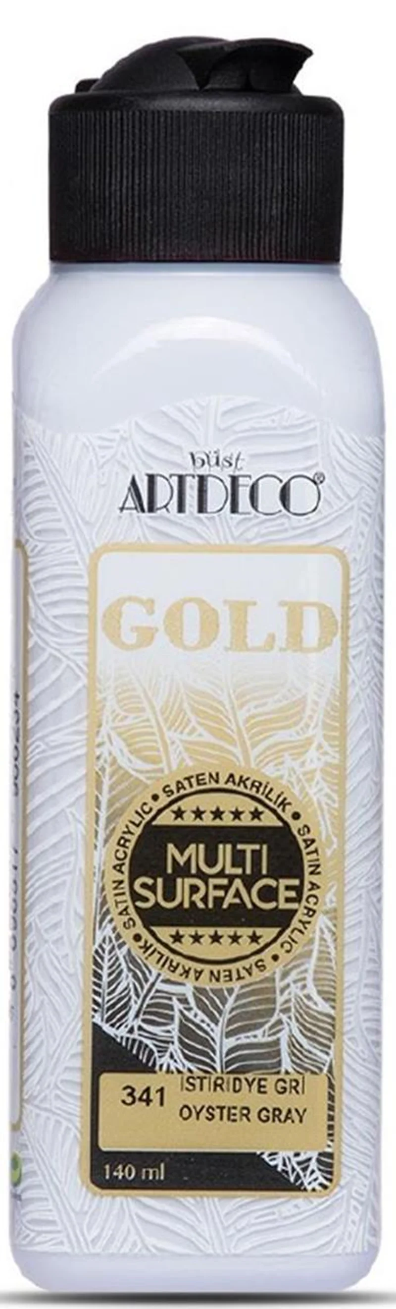 ARTDECO AKRİLİK BOYA GOLD MULTI-SURFACE 140 ML İSTİRİDYE GRİ Y-G70R-341