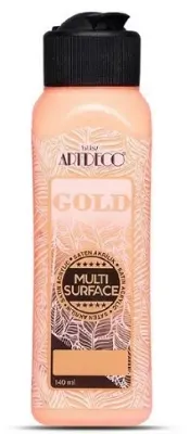 ARTDECO AKRİLİK BOYA GOLD MULTI-SURFACE 140 ML NEON TURUNCU Y-G70R-403