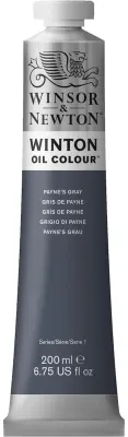 W&amp;N YAĞLI BOYA WINTON 200 ML PAYNE’S GRAY 465 (32) WN-1437465