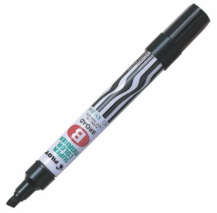PILOT PERMANENT MARKER KESİK UÇ SİYAH SCA-B-B