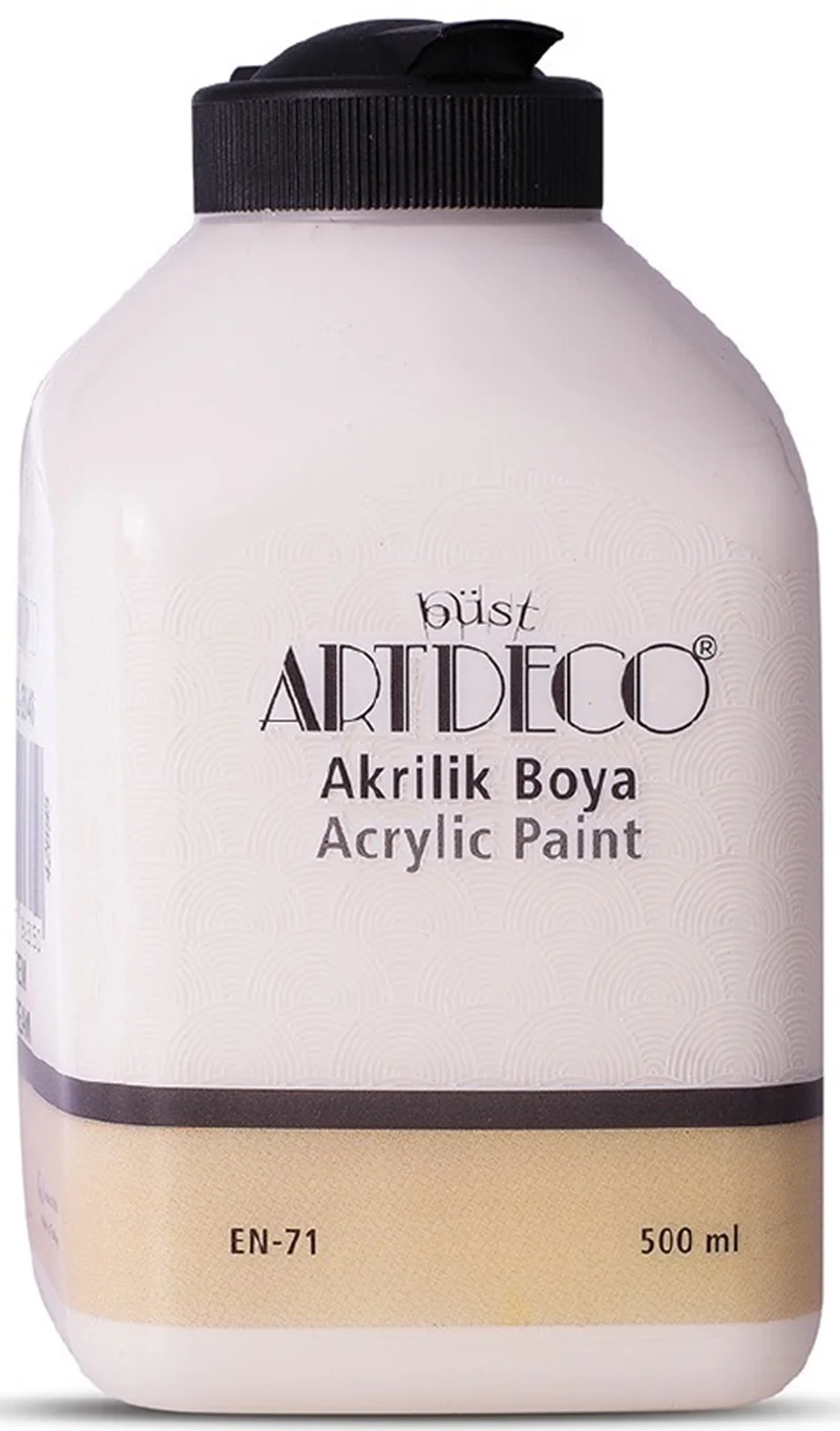 ARTDECO AKRİLİK BOYA 500 ML KREM Y-070L-3646