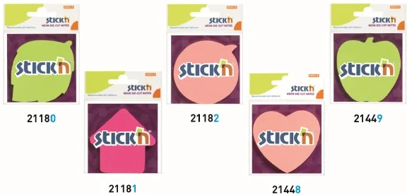 GIPTA STICKN 70x70 OK ŞEKİLLİ NEON PEMBE 50 YP. 2118100