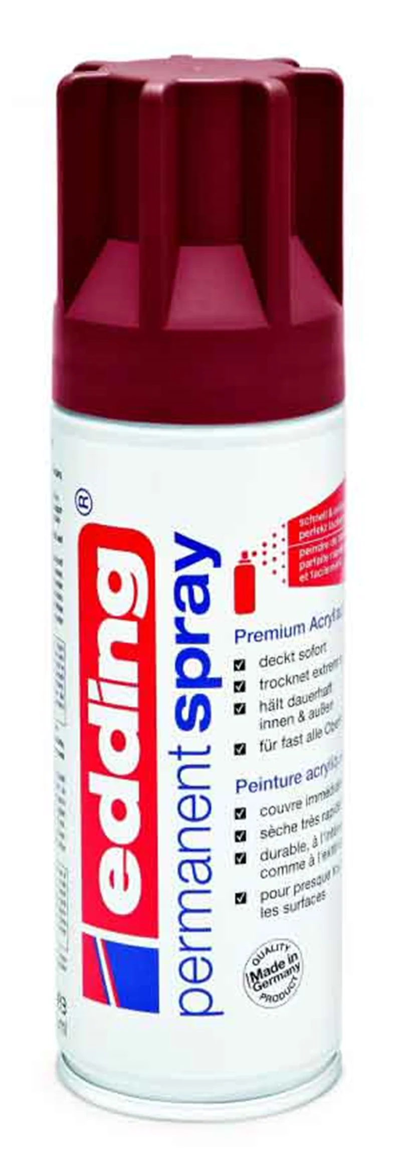 EDDING PERMANENT AKRİLİK SPREY BOYA E-5200 PURPLE RED MAT 912