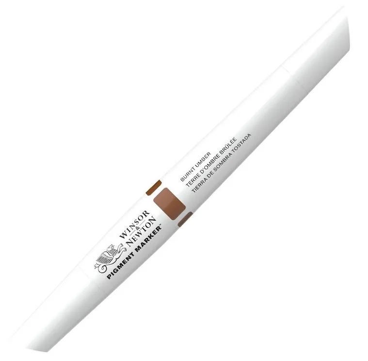 W&amp;N PIGMENT MARKER BURNT UMBER 076 WN-0202076