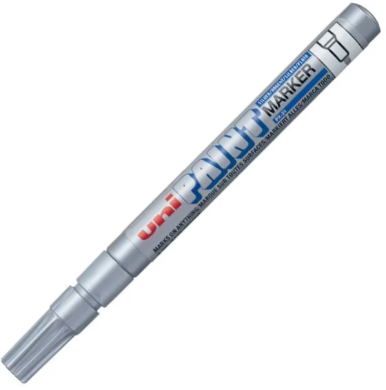 UNİ BOYAMA MARKÖRÜ PAINT PX-21 0.8-1.2 GÜMÜŞ