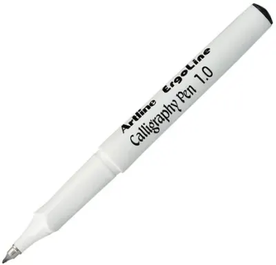 ARTLINE KALİGRAFİ KALEMİ ERGOLINE CALLIGRAPHY PEN 241 1.0 ARABIC SİYAH A-ERG-241.AB BL