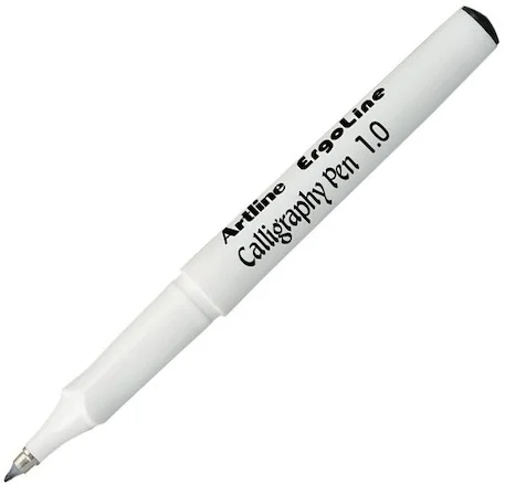 ARTLINE KALİGRAFİ KALEMİ ERGOLINE CALLIGRAPHY PEN 241 1.0 ARABIC SİYAH A-ERG-241.AB BL