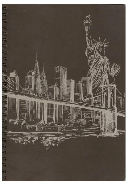 LİZ DEFTER 17x24 SİYAH SPR. 120GR 40YP SYHSP17