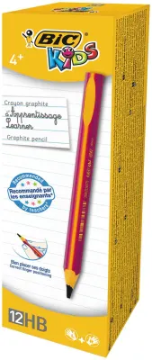BIC KURŞUN KALEM BAŞLANGIÇ ÜÇGEN KIZ 12 Lİ 919263 (Best)