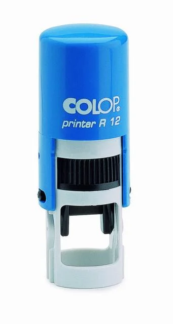 COLOP KAŞE R12 OTOMATİK YUVARLAK MAVİ 15314239