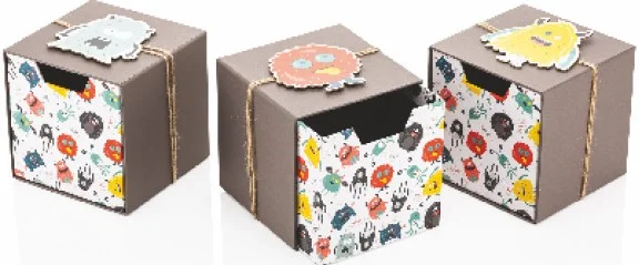 GIPTA KUTU SETİ 3 LÜ ÇEKMECELİ MONSTER KÜP BX18380
