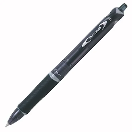 PILOT TÜKENMEZ KALEM ACROBALL BEGREEN 1.0 SİYAH BAB-15M-B-BG