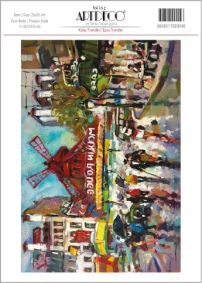 ARTDECO KOLAY TRANSFER 25x35 CM NO:45 Y-100-KT25-45