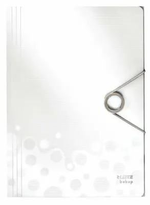 LEITZ LASTİKLİ DOSYA SOLID İNCE L-4563 BEYAZ