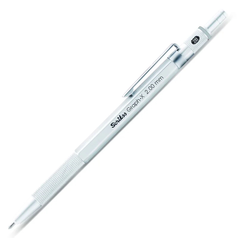 SCRIKSS OFFICE VERSATİL KALEM GRAPH-X METAL ŞEFFAF AMBALAJ 2.0 MAT BEYAZ