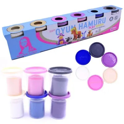 SÜDOR OYUN HAMURU MONALISA 6 RENK NEON 120GR ML246-3
