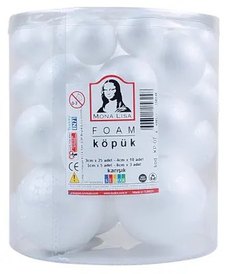 SÜDOR KÖPÜK 3x25 4x10 5x5 6x3 KARIŞIK KP-07