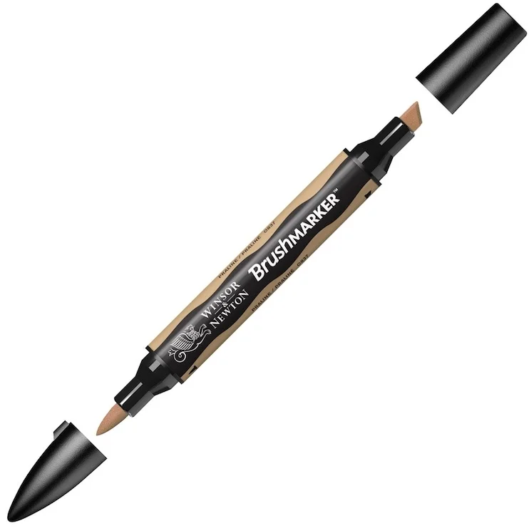 W&amp;N PROMARKER BRUSH KALEM PRALINE 385 WN-0204385