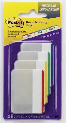 POST-IT INDEX SERT SEPARATÖR 4 RENK x 6 ADET 686F-1 520700447400