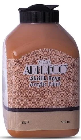 ARTDECO AKRİLİK BOYA 500 ML TARÇIN Y-070L-3057