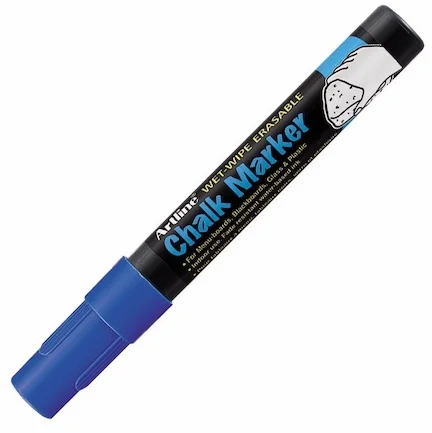 ARTLINE TEBEŞİR MARKÖRÜ CHALK MARKER MAVİ A-EPW-4 BLUE