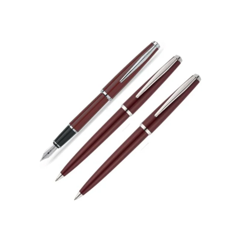 SCRIKSS DOLMA KALEM + TÜKENMEZ KALEM + VERSATİL KALEM SET 33 BORDO