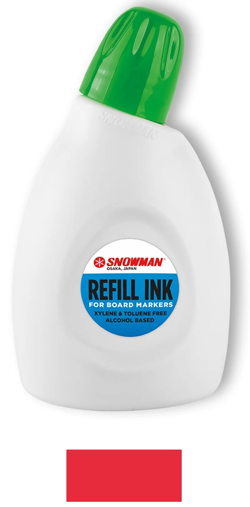 SNOWMAN BEYAZ TAHTA KALEMİ MÜREKKEBİ 90 CC KIRMZI BN-1A