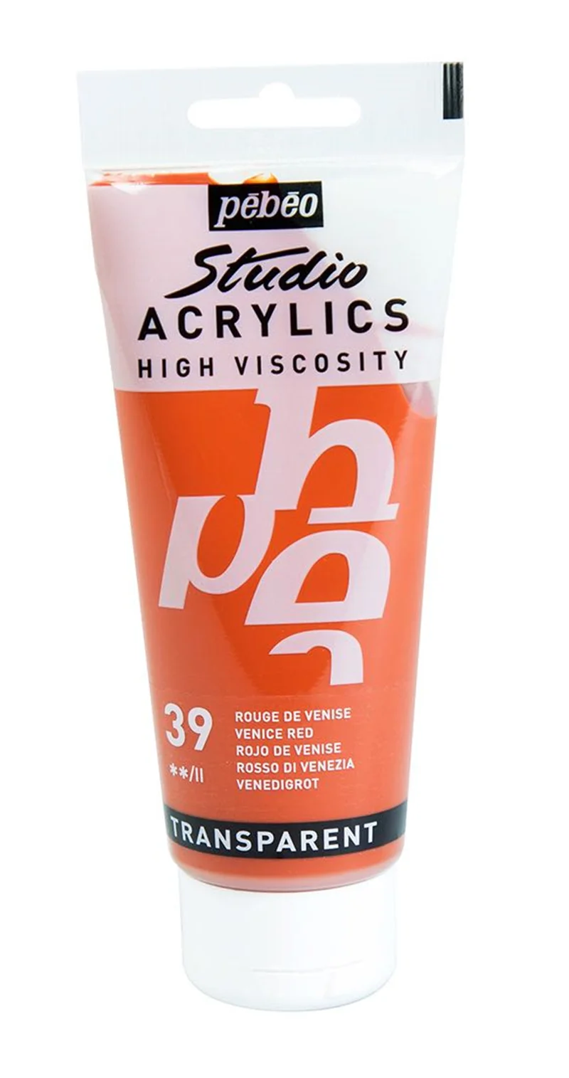 PEBEO AKRİLİK BOYA STUDIO 100 ML 831*39 VENICE RED