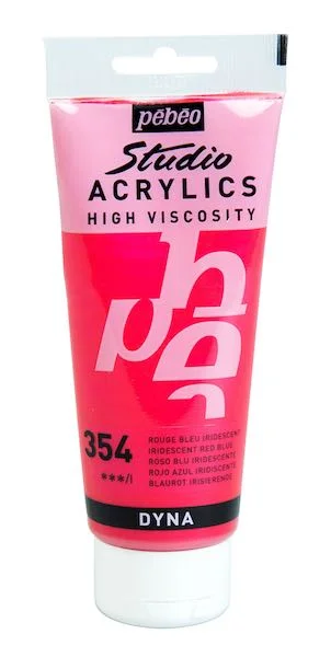 PEBEO AKRİLİK BOYA STUDIO 100 ML 832*354 IRIDESCENT RED-BLUE
