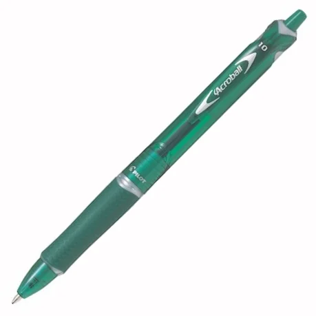 PILOT TÜKENMEZ KALEM ACROBALL BEGREEN 1.0 YEŞİL BAB-15M-G-BG