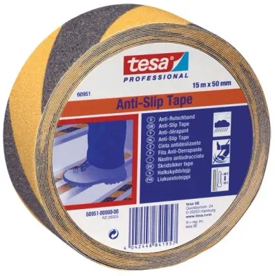 TESA BANT MERDİVEN KAYDIRMAZ SARI/SİYAH 60951-0000