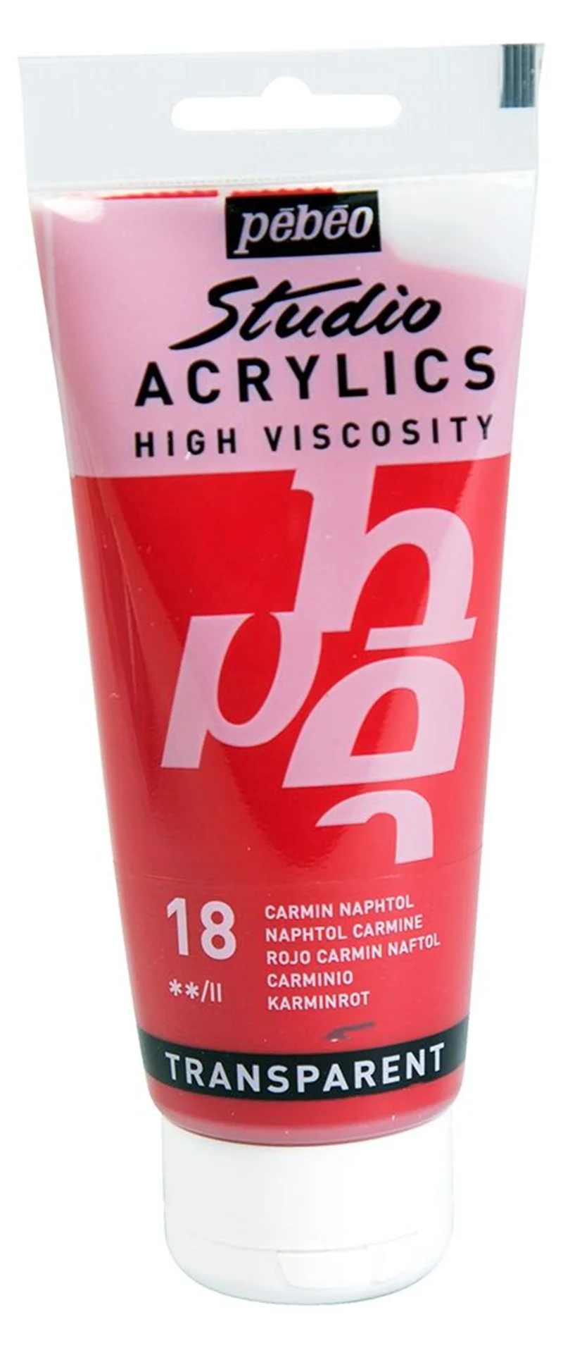 PEBEO AKRİLİK BOYA STUDIO 100 ML 831*18 NAPHTOL CARMINE