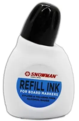 SNOWMAN BEYAZ TAHTA KALEMİ MÜREKKEBİ 30 CC SİYAH BN-1A