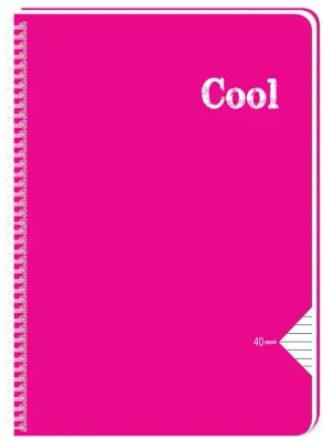 KESKİN DEFTER COLL A4 SPİRALLİ PP KAPAK 120 YP. ÇİZGİLİ 321651-99