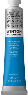 W&amp;N YAĞLI BOYA WINTON 200 ML CERULEAN BLUE HUE 138 (10) WN-1437138
