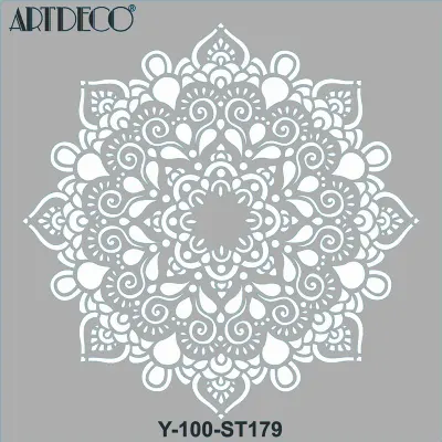 ARTDECO STENCIL 30x30 CM MANDALA 2 Y-100-ST179