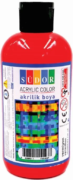 SÜDOR AKRİLİK BOYA 250 ML KARMEN SD1008-05