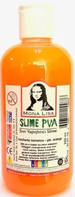 SÜDOR SLIME 250 ML FOSFORLU TURUNCU SL07-15