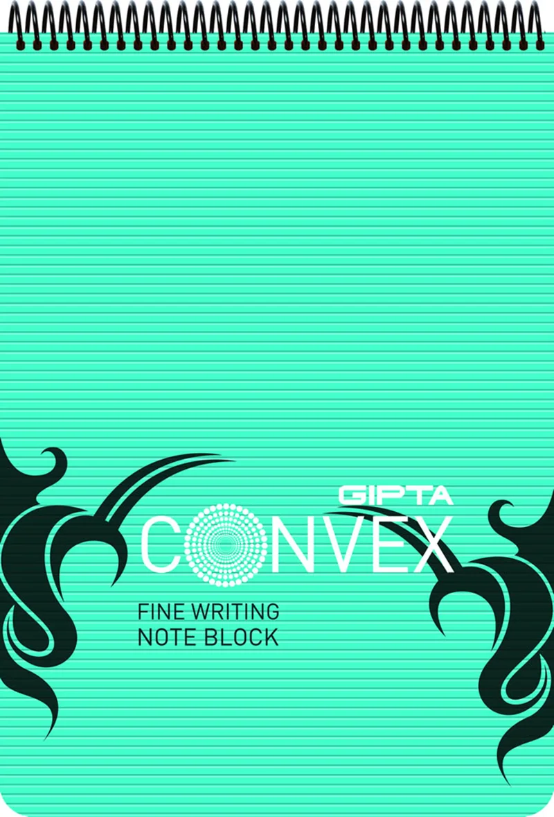 GIPTA BLOKNOT CONVEX A5 SPİRALLİ PP KAPAK 100 YP. DÜZ 6430