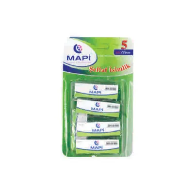 MAPİ İSİMLİK OVAL 61X36 ŞEFFAF 5Lİ 501 01 56
