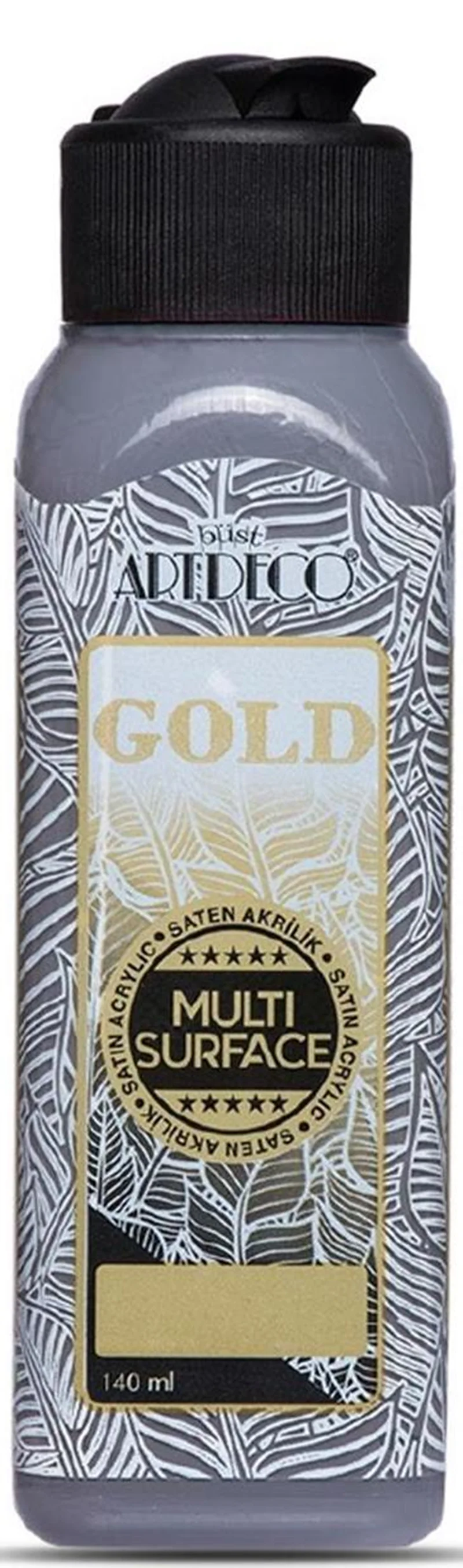 ARTDECO AKRİLİK BOYA GOLD MULTI-SURFACE 140 ML UZAY GRİ Y-G70R-355